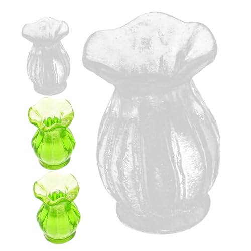 CVUTOVO 4stücke Miniatur Vase Dekoration Für Puppenhäuser -landschaften Und Tischdeko Design Für Kreative Wohnraumgestaltung von CVUTOVO