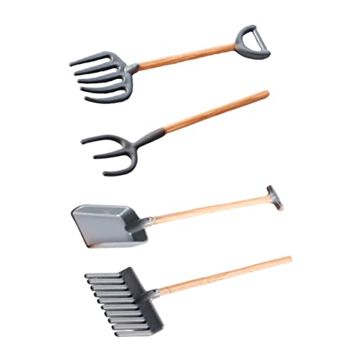 CVUTOVO 4stücke Teiliges Mini Gartengeräte Set Für Mädchen Farm Zubehör Bestehend Schaufel Und Fünfzack Für Mini Gartenarbeit Und Kreative Spielideen CVUTOVO 4stücke Teiliges Mini Gartengeräte Set Für Mädchen Farm Zubehör Bestehend Schaufel Und Fünfzack Für Mini Gartenarbeit Und Kreative Spielideen von CVUTOVO
