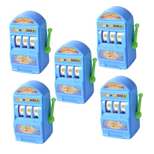 CVUTOVO 5 Stück Teiliges Handliche Sichere Spielautomat mit Zufallsmustern Leicht und Tragbar Pädagogisch für Jungen und Mädchen Zufällige Farbe Zufällige Farbe von CVUTOVO