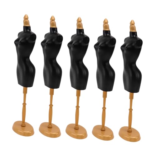 CVUTOVO 5 Stück Teiliges Puppenstand aus Umweltfreundlichem Material Abnehmbarer Mannequin Halter für Puppenkleidung für DIY Doll Outfits und Kreative Spielideen CVUTOVO 5 Stück Teiliges Puppenstand aus Umweltfreundlichem Material Abnehmbarer Mannequin Halter für Puppenkleidung für DIY Doll Outfits und Kreative Spielideen von CVUTOVO