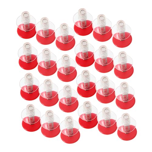 CVUTOVO 50 Stück DIY Sprung Saugnapf für Kreative Spielmomente Sensorisches Fidget mit Beruhigendem für Erwachsene Fördert die Intelligenz von CVUTOVO