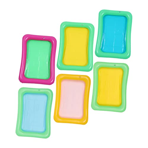 CVUTOVO 6 Stück Aufblasbare Servierbar Teiliges Multifunktionale EIS Buffet Tabletts für Getränke und Snacks für Outdoor Partys und Strandveranstaltungen CVUTOVO 6 Stück Aufblasbare Servierbar Teiliges Multifunktionale EIS Buffet Tabletts für Getränke und Snacks für Outdoor Partys und Strandveranstaltungen von CVUTOVO