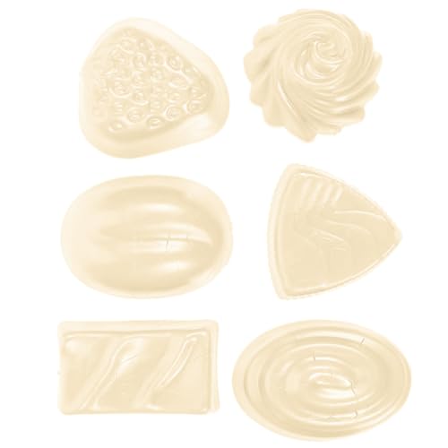 CVUTOVO 6 Stück Teiliges Realistisches Künstliches Schokoladenmodell aus PVC Detailgetreu Gestaltete Dessertrequisiten für Fotografie Dekoration und Auslagen Vielseitig Einsetzbar CVUTOVO 6 Stück Teiliges Realistisches Künstliches Schokoladenmodell aus PVC Detailgetreu Gestaltete Dessertrequisiten für Fotografie Dekoration und Auslagen Vielseitig Einsetzbar von CVUTOVO