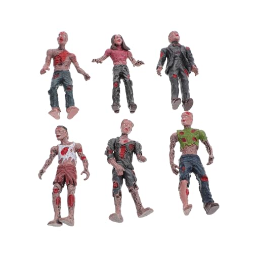 CVUTOVO 6 Stück Teiliges Simulation Zombie Puppen Realistische Figuren für Halloween Deko und Partys Scherzartikel zur Gruseldekoration CVUTOVO 6 Stück Teiliges Simulation Zombie Puppen Realistische Figuren für Halloween Deko und Partys Scherzartikel zur Gruseldekoration von CVUTOVO