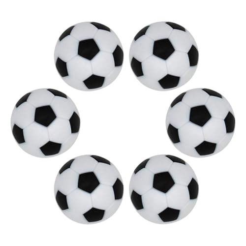 CVUTOVO 6 Stück Tischfußball Bälle Mini Tischkicker Kugeln für Standard Tischfußballspiele Langlebige HIPS Material für Erwachsene und Perfektes Zubehör für Fußballspiele CVUTOVO 6 Stück Tischfußball Bälle Mini Tischkicker Kugeln für Standard Tischfußballspiele Langlebige HIPS Material für Erwachsene und Perfektes Zubehör für Fußballspiele von CVUTOVO