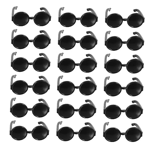 CVUTOVO 60Stücke Mini Puppen Sonnenbrillen Requisiten für Puppenhäuser Bunte Kostümzubehör für Kreative Spielmöglichkeiten für Mädchen CVUTOVO 60Stücke Mini Puppen Sonnenbrillen Requisiten für Puppenhäuser Bunte Kostümzubehör für Kreative Spielmöglichkeiten für Mädchen von CVUTOVO