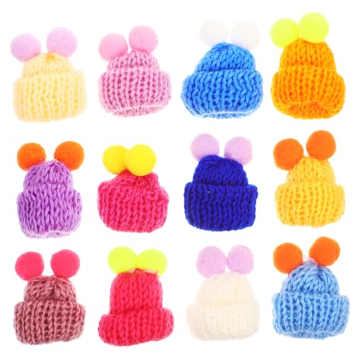 CVUTOVO 60stücke Mini Strickmützen Für Bastelprojekte Dekohüte Wollgarn Farblich Zufällig Für Puppen Schmuck Und Kreative Geschenkideen CVUTOVO 60stücke Mini Strickmützen Für Bastelprojekte Dekohüte Wollgarn Farblich Zufällig Für Puppen Schmuck Und Kreative Geschenkideen von CVUTOVO