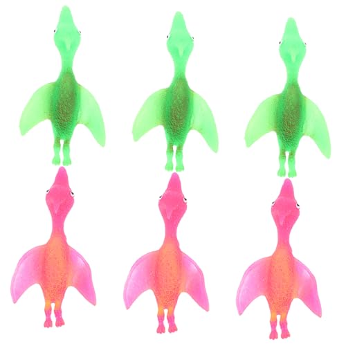 CVUTOVO 6Stücke Teiliges Dinosaurier Finger Neuheit Fidget Toy zur Stressbewältigung für Langlebig und Leicht für Freizeit und Partygeschenke CVUTOVO 6Stücke Teiliges Dinosaurier Finger Neuheit Fidget Toy zur Stressbewältigung für Langlebig und Leicht für Freizeit und Partygeschenke von CVUTOVO