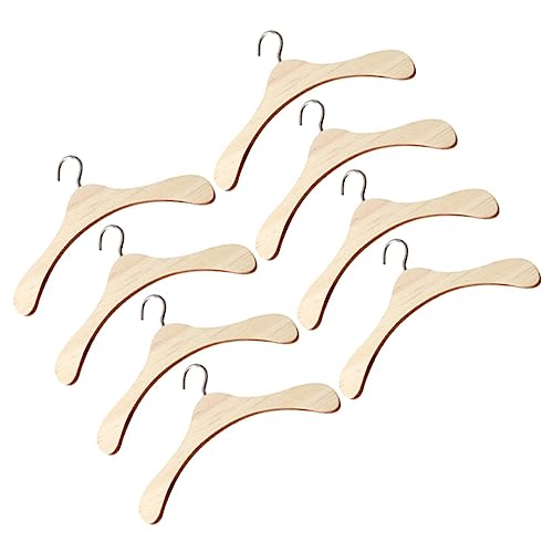 CVUTOVO 8Stücke Kleiderbügel für Puppen Lebensechte Kleiderbügel für Puppenschrank Zubehör zur Organisation von Puppenkleidung CVUTOVO 8Stücke Kleiderbügel für Puppen Lebensechte Kleiderbügel für Puppenschrank Zubehör zur Organisation von Puppenkleidung von CVUTOVO