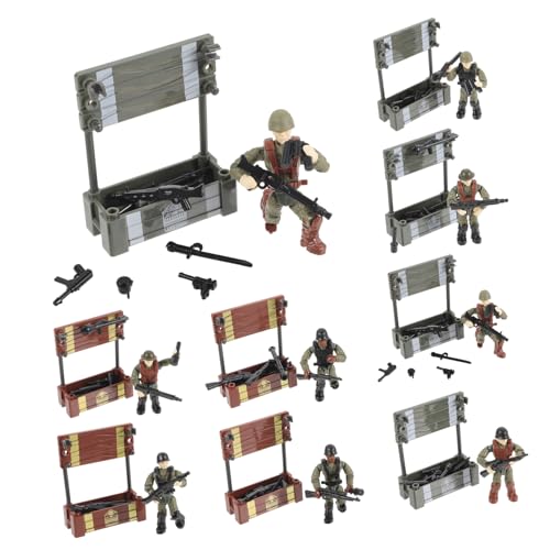 CVUTOVO 8Stücke Soldaten Modelle Bewegliche Figuren für Szenen Sandkasten Miniaturen Dekoration für Garten und Büro für Jungen und Sammler CVUTOVO 8Stücke Soldaten Modelle Bewegliche Figuren für Szenen Sandkasten Miniaturen Dekoration für Garten und Büro für Jungen und Sammler von CVUTOVO