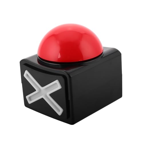 CVUTOVO Antwortknopf für Spiele Tragbarer Buzzers mit Sound für Klassenräume und Wettbewerbe für Quiz und Unterhaltung Flexibel Einsetzbar und Leicht zu Transportieren CVUTOVO Antwortknopf für Spiele Tragbarer Buzzers mit Sound für Klassenräume und Wettbewerbe für Quiz und Unterhaltung Flexibel Einsetzbar und Leicht zu Transportieren von CVUTOVO