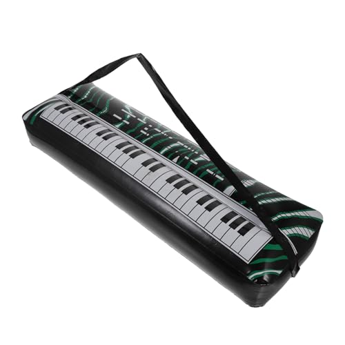 CVUTOVO Aufblasbare Elektronische Tastatur Aufblasbares Musikinstrument für Partys Requisiten für Musikveranstaltungen für Feiertage und Mottopartys Einfache Handhabung von CVUTOVO