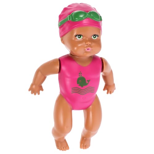 CVUTOVO Aufwickel Schwimmpuppe aus Wasserfestem Material Schwimmendes für Babypuppe für Badewanne und Pool Unterhaltsame Wasserspielfigur für Sommer CVUTOVO Aufwickel Schwimmpuppe aus Wasserfestem Material Schwimmendes für Babypuppe für Badewanne und Pool Unterhaltsame Wasserspielfigur für Sommer von CVUTOVO