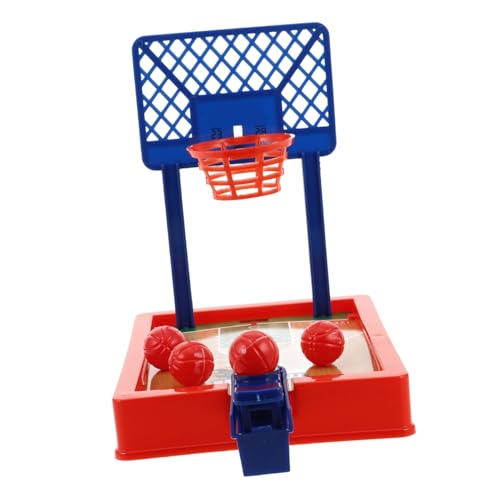 CVUTOVO Basketballspielständer Basketball-Ballerspiel Schreibtisch Tischbasketballspiel Korb Party Schießspiele Preise für Klassenspiele Klassenzimmerbelohnungsspielzeug Plastik von CVUTOVO