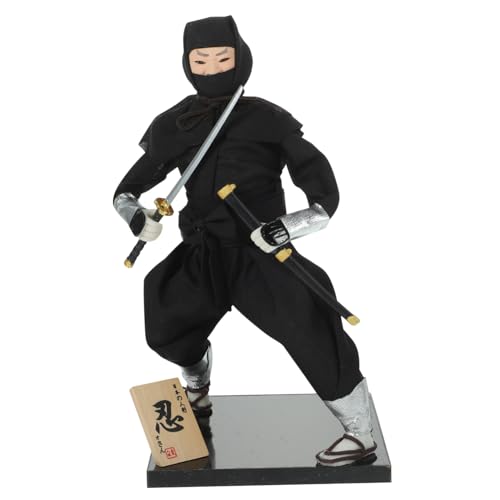 CVUTOVO Desktop Japanische Ninja Puppe Japanisches Restaurant Dekorationsornament für Wohnzimmer und Büro Kunstvolles für Sammler von CVUTOVO