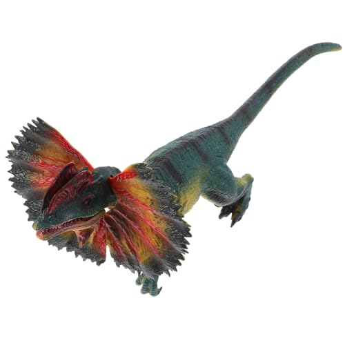 CVUTOVO Dinosaurier Modell aus Realistisches Simulationsspielzeug für Dekoratives Ornament für Zimmer und Garten Doppelkamm Dinosaurier Figur Langlebig und Detailreich von CVUTOVO