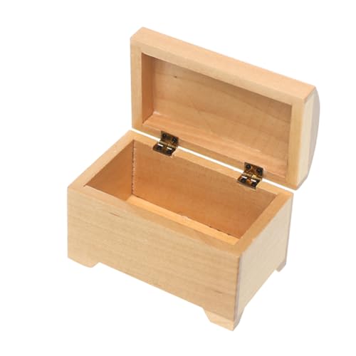 CVUTOVO Dollhouse Storage Box Holzfarbene Miniature Möbel für Puppenhaus Dekoration Kreatives DIY Zubehör für Kinderzimmer und Miniaturszenen Sicheres und Langlebiges Material CVUTOVO Dollhouse Storage Box Holzfarbene Miniature Möbel für Puppenhaus Dekoration Kreatives DIY Zubehör für Kinderzimmer und Miniaturszenen Sicheres und Langlebiges Material von CVUTOVO
