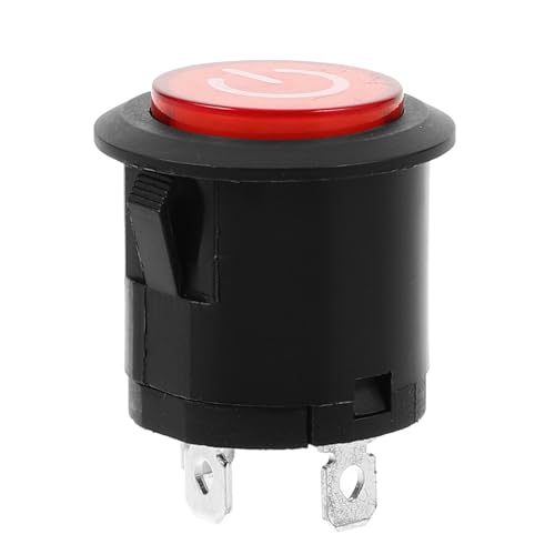 CVUTOVO Druckknopf Startschalter für Elektrospielzeug Schalter für Aufsitz Autos und Motorräder Installieren Robust und Langlebig für Aktives von CVUTOVO