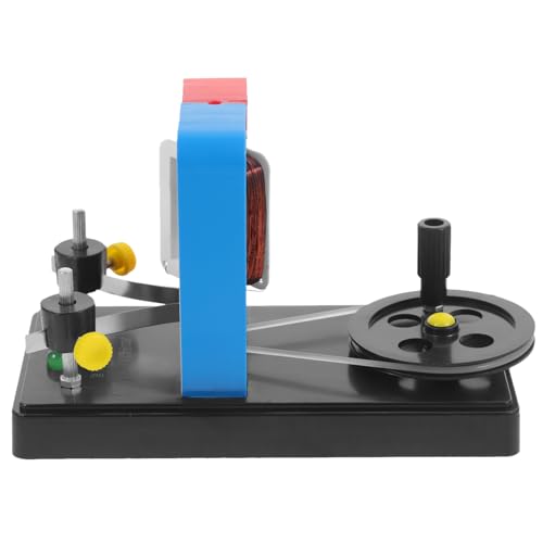 CVUTOVO Dynamo Experiment Generator für Schüler Handbetriebene Stromerzeuger für Labor Experimente Sicher und Langlebig für Physikunterricht und DIY Projekte von CVUTOVO