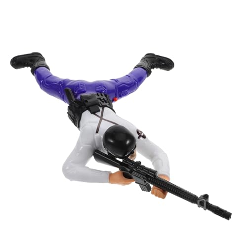 CVUTOVO Electric Crawling Soldier Toy Realistische Multifunktionales Design Spielset für Jungen Batterie für Kreative Rollenspiele von CVUTOVO