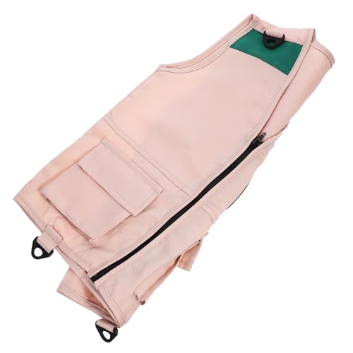 CVUTOVO Explorer-Weste mit Verstellbarer Passform Viele Taschen für Outdoor-erkundungen Authentisches Khakifarbenes Kostüm für Rollenspiele und Abenteuer Vielseitige Kinderweste für Jungen von CVUTOVO
