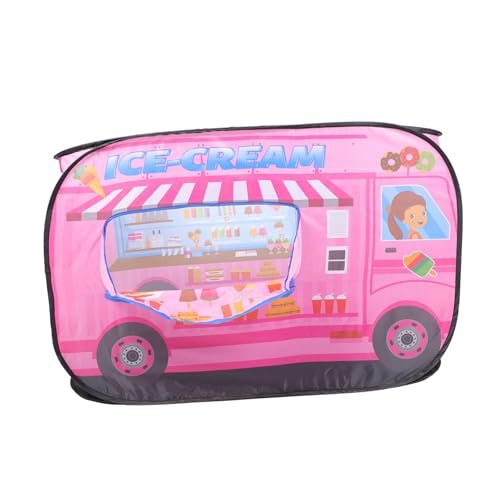 CVUTOVO Faltbares Spielzelt für Eiswagen Design Leichtes Indoor Outdoor Zelt Sicher Reißfestes Material für Jungen Mädchen Geburtstagsgeschenk CVUTOVO Faltbares Spielzelt für Eiswagen Design Leichtes Indoor Outdoor Zelt Sicher Reißfestes Material für Jungen Mädchen Geburtstagsgeschenk von CVUTOVO
