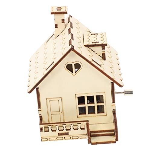 CVUTOVO Handkurbel Musik Box aus Holz Kreative Spieluhr Design für Dekoration Geschenkidee für Lehrer und Freunde Vielseitig Einsetzbar für Wohnzimmer und Schlafzimmer CVUTOVO Handkurbel Musik Box aus Holz Kreative Spieluhr Design für Dekoration Geschenkidee für Lehrer und Freunde Vielseitig Einsetzbar für Wohnzimmer und Schlafzimmer von CVUTOVO