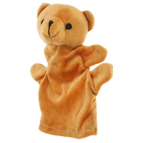 CVUTOVO Handpuppe Tier Plüsch Bär Für Interaktives Storytelling Spielzeug Für Kleinkinder Fördert Kreativität Und Motorische Fähigkeiten CVUTOVO Handpuppe Tier Plüsch Bär Für Interaktives Storytelling Spielzeug Für Kleinkinder Fördert Kreativität Und Motorische Fähigkeiten von CVUTOVO