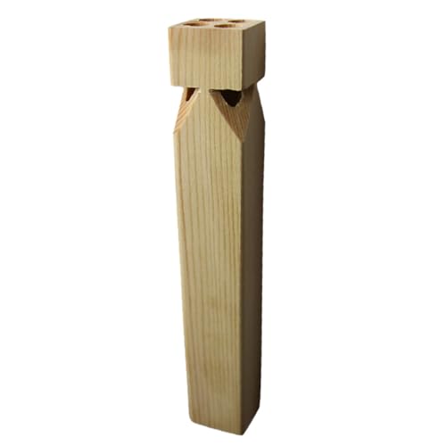 CVUTOVO Holz Musikspielzeug für Lustige Pfeifen und Flöten Pädagogisches Lungenkapazität für Jungen und Mädchen Zufällige Farben für Unvergessliche Erlebnisse von CVUTOVO