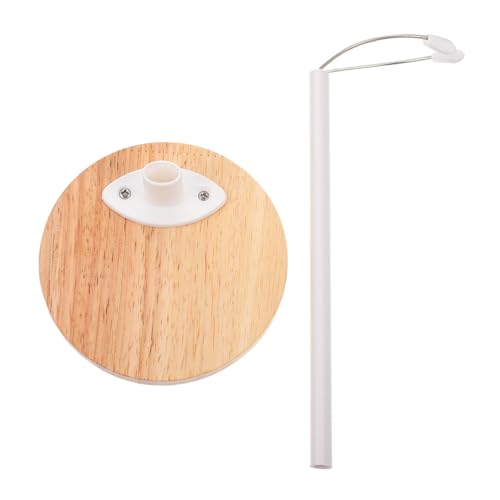 CVUTOVO Holz Puppenständer Verstellbar Puppenhalter Stabiler Doll Display Rack für Spielzeugladen Aufbewahrung und Dekoration Kinderzimmer von CVUTOVO