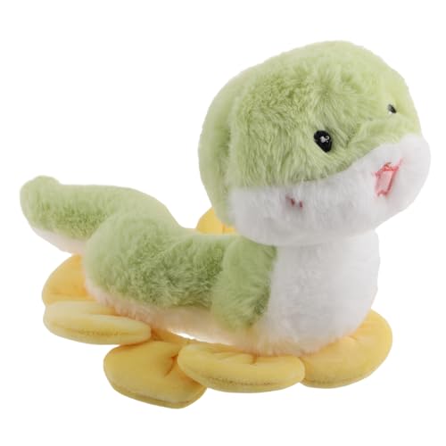 CVUTOVO Kawaii Plüsch Snake Realistische Schlange für Autos Süßes Sonnenblumen Schlangen Kissen Multifunktionales Dekorationsspielzeug für Erwachsene von CVUTOVO