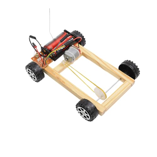 CVUTOVO Kreatives Allradantrieb Modellauto für DIY Technologiemodell zum Zusammenbauen Pädagogisches Wissenschaft und Technik ohne Batterien von CVUTOVO