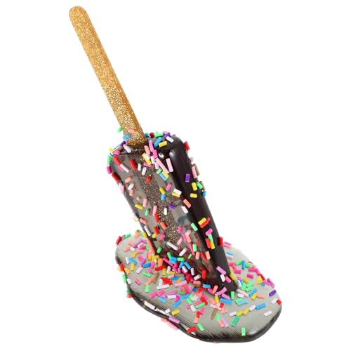 CVUTOVO Kreatives Schmelzendes Eiscreme für Innen und Außenbereich Lustige Popsicle Resinskulptur für Regal Garten und Terrasse Einzigartige Geschenkidee für Freunde CVUTOVO Kreatives Schmelzendes Eiscreme für Innen und Außenbereich Lustige Popsicle Resinskulptur für Regal Garten und Terrasse Einzigartige Geschenkidee für Freunde von CVUTOVO