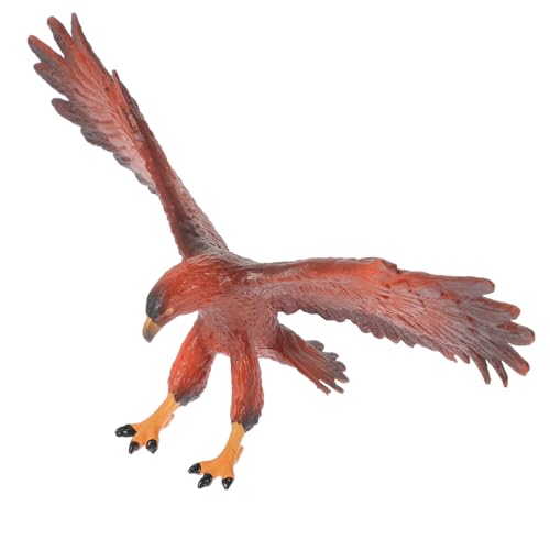 CVUTOVO Kunststoff Adler Modell für Garten Dekoration Realistische Adlerfigur als Pädagogisches Tierkognition Langlebig und Wiederverwendbar von CVUTOVO