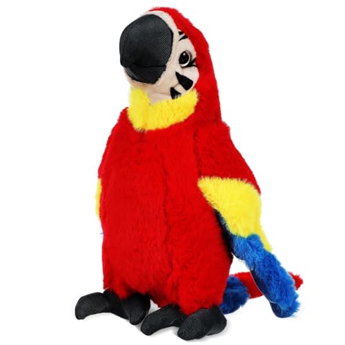 CVUTOVO Kuscheltier Papagei Weiches Realistisches Plüschtier für Dekoration für Papageienliebhaber für Sammler und Geschenkideen CVUTOVO Kuscheltier Papagei Weiches Realistisches Plüschtier für Dekoration für Papageienliebhaber für Sammler und Geschenkideen von CVUTOVO