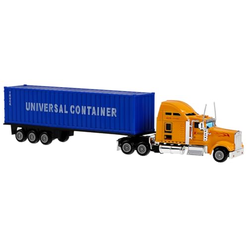 CVUTOVO LKW Modell aus Simulierte Transportwagen Figur für Jungen Exquisites Geschenkspielzeug mit Lebendiger Form und Hochwertigen Materialien Dekoration für Zuhause CVUTOVO LKW Modell aus Simulierte Transportwagen Figur für Jungen Exquisites Geschenkspielzeug mit Lebendiger Form und Hochwertigen Materialien Dekoration für Zuhause von CVUTOVO