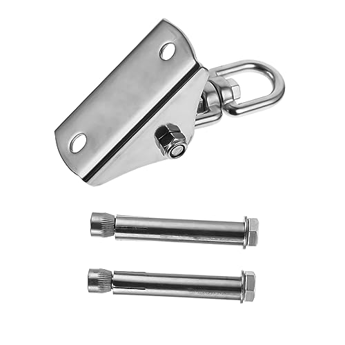 CVUTOVO Metal Hängematten Haken aus Robuste Deckenhalterung für Hängesessel Schaukeln und Möbel Einsetzbar für Innen und Außenbereiche mit Erweiterungsschrauben CVUTOVO Metal Hängematten Haken aus Robuste Deckenhalterung für Hängesessel Schaukeln und Möbel Einsetzbar für Innen und Außenbereiche mit Erweiterungsschrauben von CVUTOVO