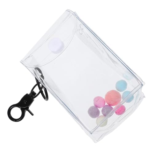 CVUTOVO Mini Doll Storage Bag Transparente Aufbewahrungstasche für Figuren Schlüsselanhänger und Puppen für Sammler und Präsentation Leicht Praktisch für Unterwegs Große Kapazität für CVUTOVO Mini Doll Storage Bag Transparente Aufbewahrungstasche für Figuren Schlüsselanhänger und Puppen für Sammler und Präsentation Leicht Praktisch für Unterwegs Große Kapazität für von CVUTOVO