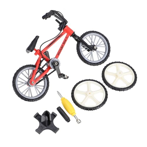 CVUTOVO Mini Finger Bike aus Realistisches Mountainbike Modell Verschleißfestes Finger für Jungen und Mädchen Desktop und Sammlerstück Langlebig und Detailreich CVUTOVO Mini Finger Bike aus Realistisches Mountainbike Modell Verschleißfestes Finger für Jungen und Mädchen Desktop und Sammlerstück Langlebig und Detailreich von CVUTOVO
