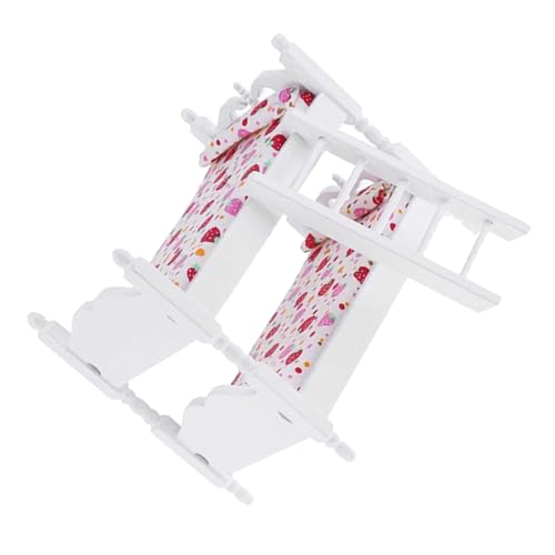 CVUTOVO Mini-Möbelmodell Dollhouse Schlafzimmermöbel etagenbetten für puppenhäuser Puppenbett Puppenhausmöbel Puppenhausbett kleine Puppenstubenmöbel Miniaturbett Birke Rosa CVUTOVO Mini-Möbelmodell Dollhouse Schlafzimmermöbel etagenbetten für puppenhäuser Puppenbett Puppenhausmöbel Puppenhausbett kleine Puppenstubenmöbel Miniaturbett Birke Rosa von CVUTOVO