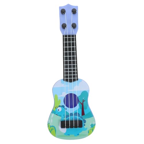 CVUTOVO Miniatur Gitarre für Realistische Ukulele aus Kunststoff Geeignet für Kleinkinder und Anfänger Musikinstrument für Kreative Spielmomente und Dekoration von CVUTOVO