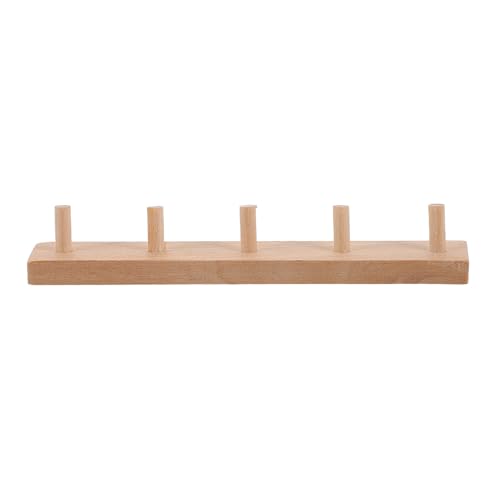 CVUTOVO Miniatur Kleiderhaken aus Holz für Puppenhäuser Wandmontage Authentisches Design Hochwertiges Puppenhaus Zubehör für Kinderzimmer Dekoration CVUTOVO Miniatur Kleiderhaken aus Holz für Puppenhäuser Wandmontage Authentisches Design Hochwertiges Puppenhaus Zubehör für Kinderzimmer Dekoration von CVUTOVO