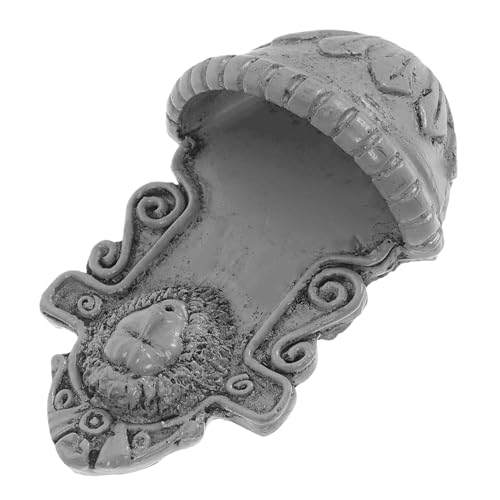CVUTOVO Miniatur Löwenkopf Wanddeko Realistisches Gartenornament aus Harz für Puppenhäuser Einzigartige Wandkunst für Kreative Dekoration Garten und Zuhause CVUTOVO Miniatur Löwenkopf Wanddeko Realistisches Gartenornament aus Harz für Puppenhäuser Einzigartige Wandkunst für Kreative Dekoration Garten und Zuhause von CVUTOVO