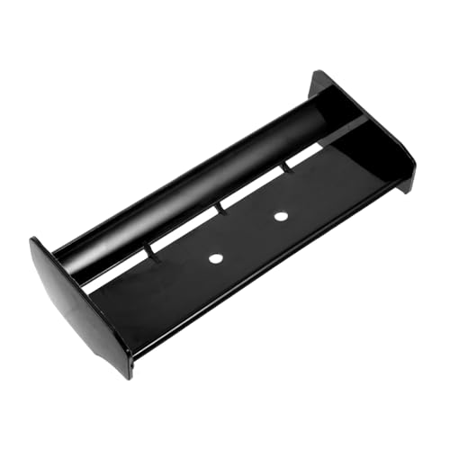 CVUTOVO Modellauto Heckflügel Robuste Offroad Spoiler Ausstattung Detailgetreuer Rennwagen Teil Universeller Auto Heckspoiler Schwarzer Langlebiger Rückflügel von CVUTOVO