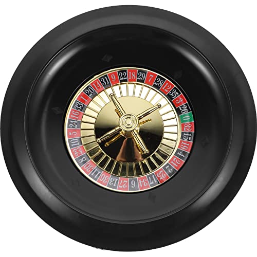 CVUTOVO Poker Rad Tischspielset Kreatives Russisches Roulette Spiel für Partys Langlebig und Tragbar für Feiern Karnevale und Mehr von CVUTOVO