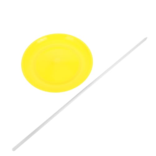 CVUTOVO Professionelles Jonglier Teller Set mit Stab Leichtes Performance Spinning Plate für Akrobatik und Festival Vielseitiges Zirkus Jonglier Equipment für Bühnenauftritte und Shows von CVUTOVO