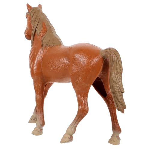 CVUTOVO Realistische Kleine Pferdefigur Hohl und Leicht Dekoratives Modell für Pädagogisches Tierspielzeug und Wohnraumdekoration Vielseitig für Party und Shop Geeignet von CVUTOVO