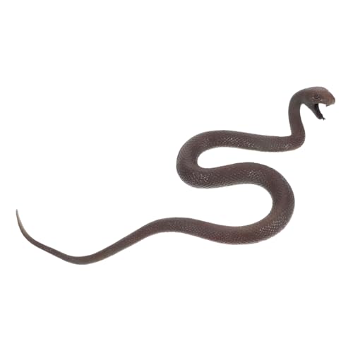 CVUTOVO Realistische Schwarze Schlangenfigur aus TPR Gruselige Dekoration für Streiche Gartenprops und Partys Hochwertiges für Schlangenliebhaber CVUTOVO Realistische Schwarze Schlangenfigur aus TPR Gruselige Dekoration für Streiche Gartenprops und Partys Hochwertiges für Schlangenliebhaber von CVUTOVO