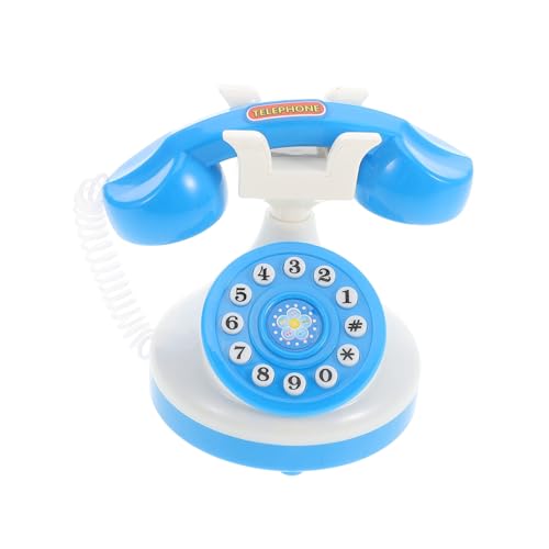 CVUTOVO Realistisches Mini Spieltelefon für Retro Telefonspielzeug aus Langlebigem Kunststoff Tragbar und Interaktiv Fördert Kreative Rollenspiele und Soziale Fähigkeiten Zufällige Farbe von CVUTOVO