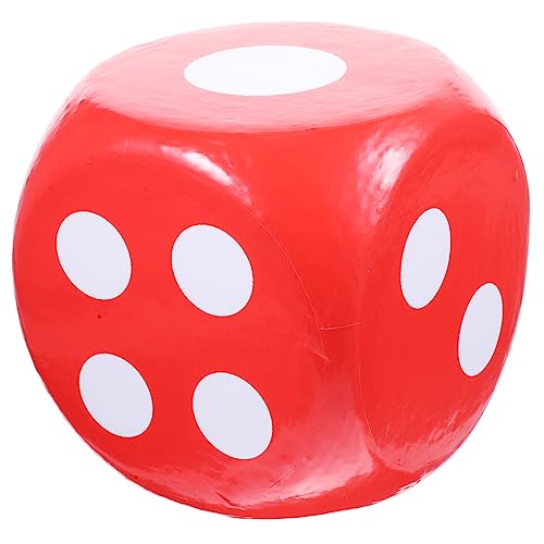 CVUTOVO Riesige Schaumwürfel für Spiele Große Bunte Würfel als Party Requisite für Unterricht und Veranstaltungen für Klassenzimmer Spieleabende und Feierlichkeiten von CVUTOVO
